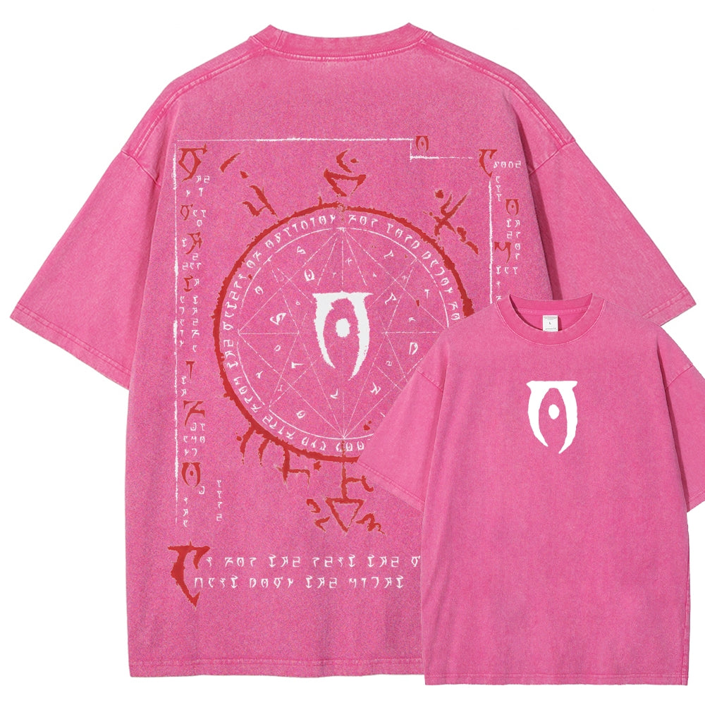 The Elder Scrolls Unisex Fit Washed T-Shirt 2508021748
