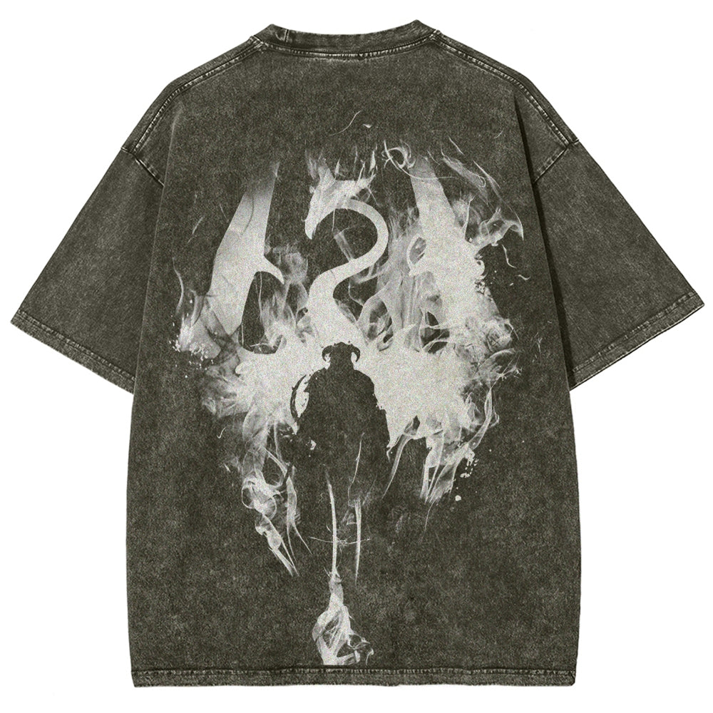The Elder Scrolls Unisex Fit Washed T-Shirt 2508021754