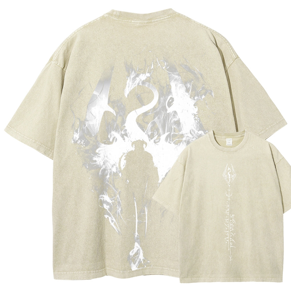 The Elder Scrolls Unisex Fit Washed T-Shirt 2508021754