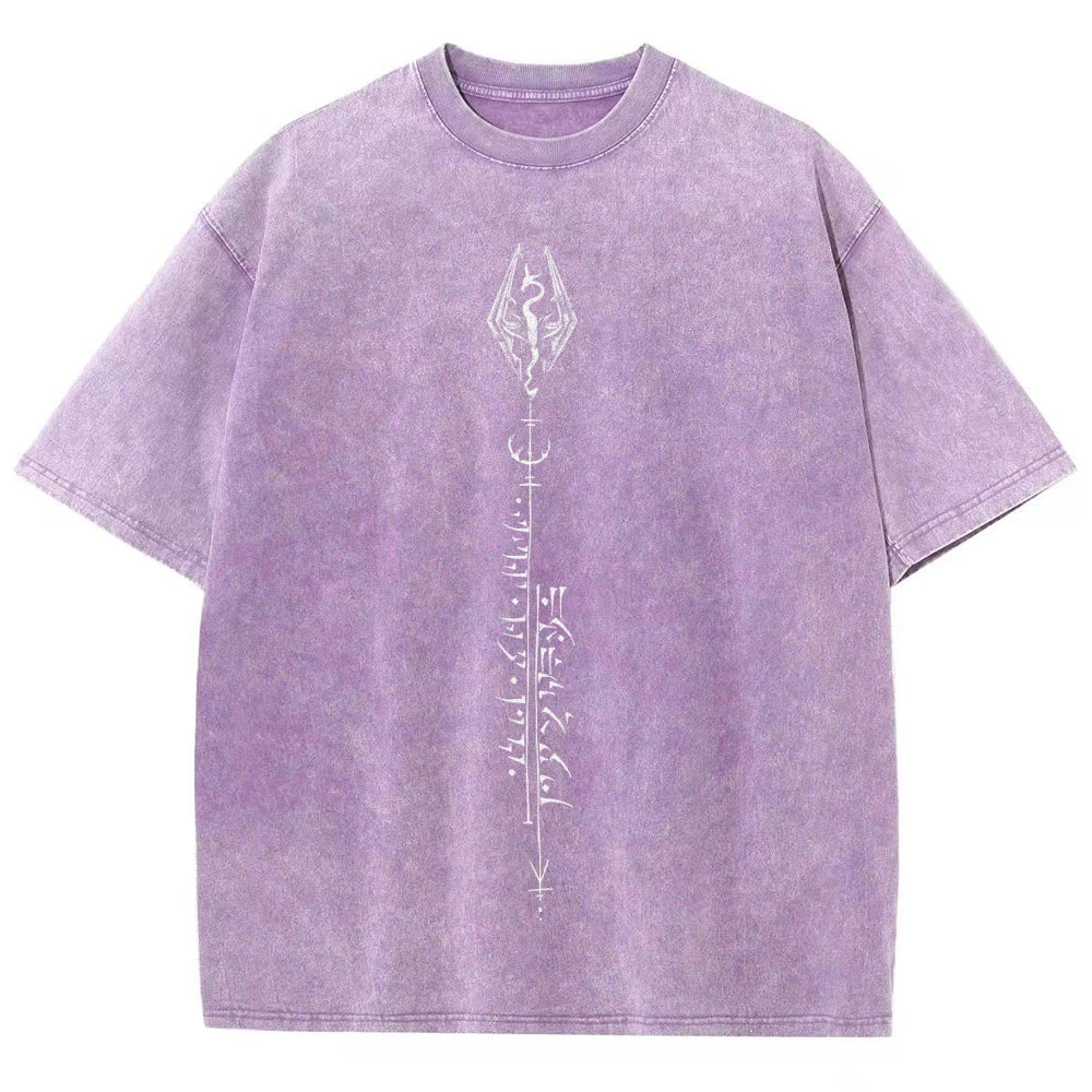 The Elder Scrolls Unisex Fit Washed T-Shirt 2508021754
