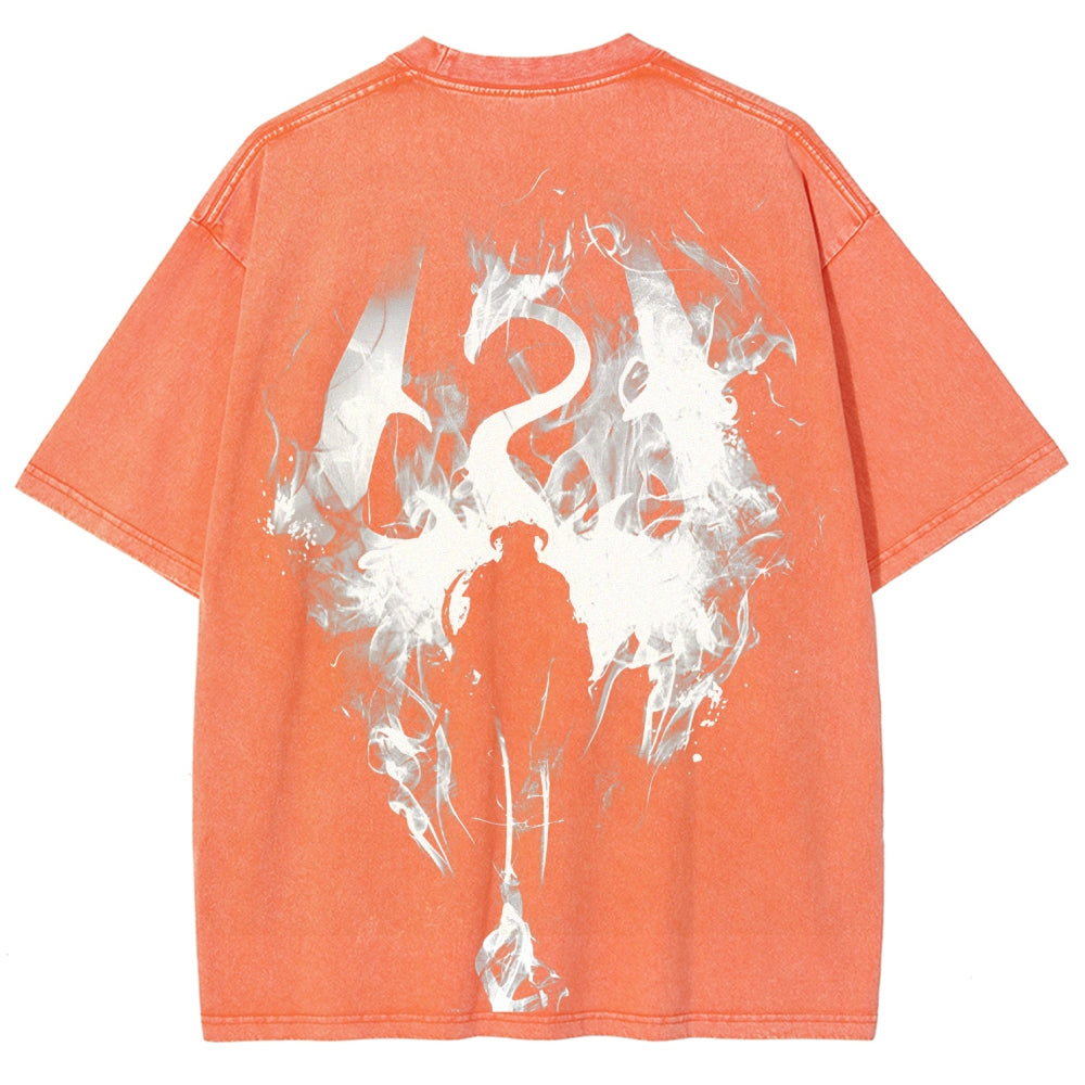 The Elder Scrolls Unisex Fit Washed T-Shirt 2508021754