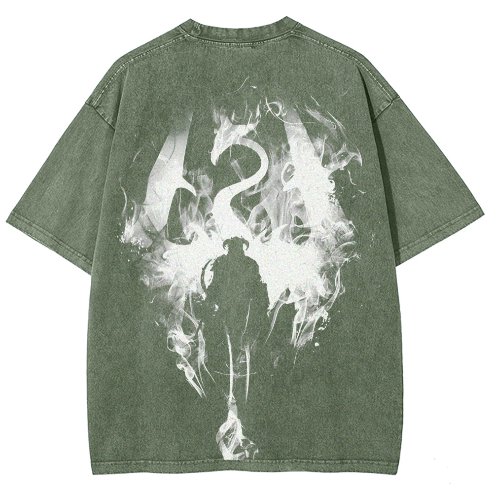 The Elder Scrolls Unisex Fit Washed T-Shirt 2508021754