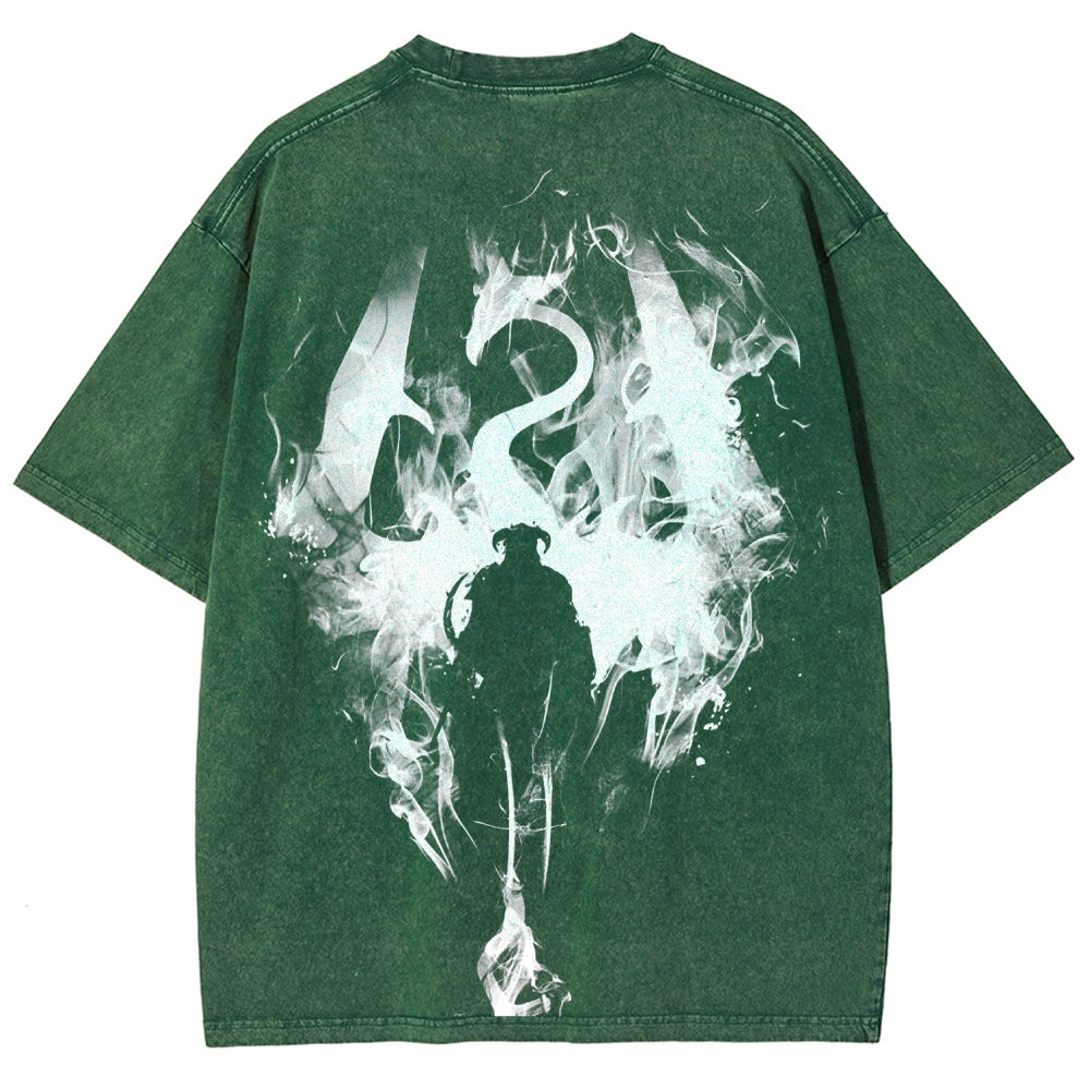 The Elder Scrolls Unisex Fit Washed T-Shirt 2508021754