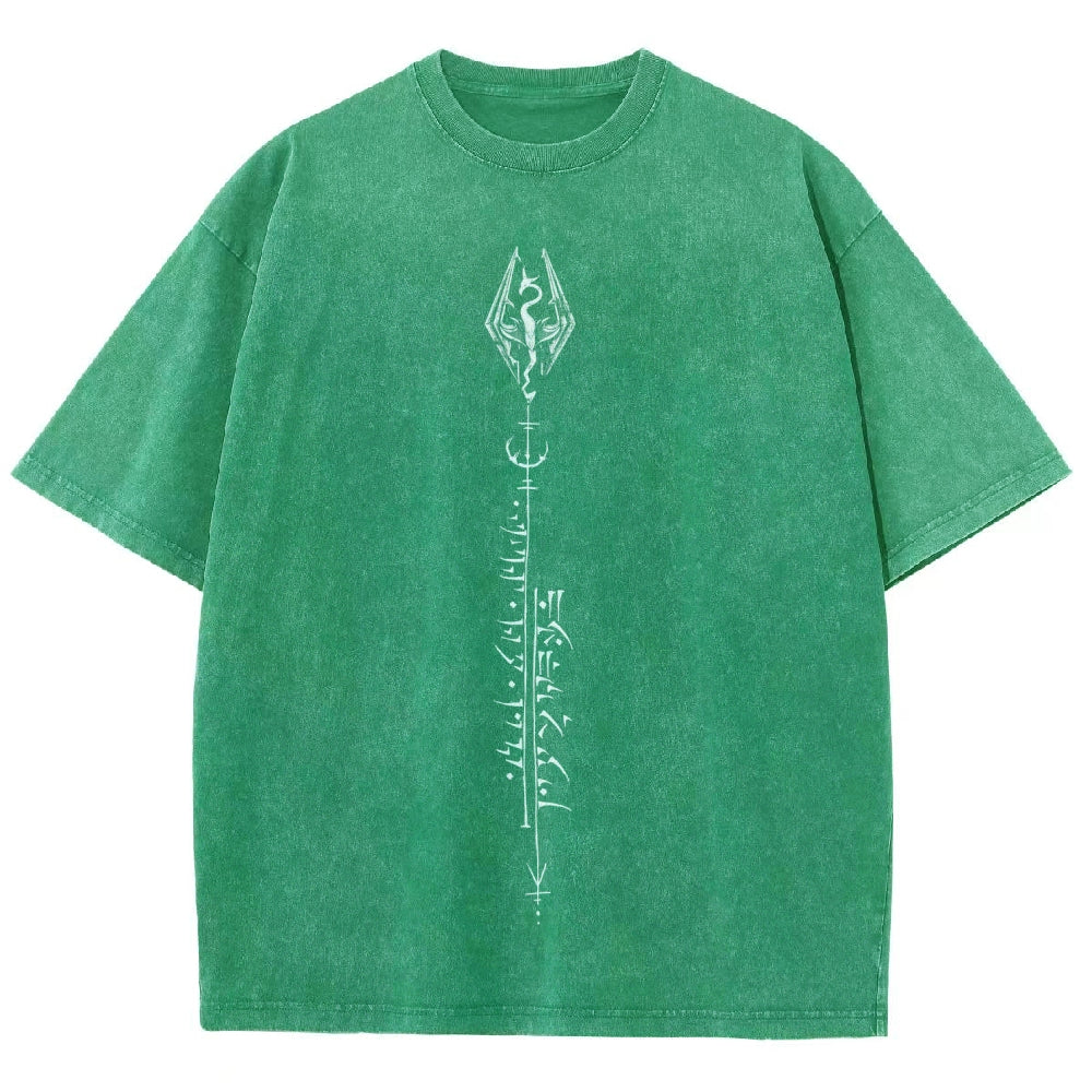 The Elder Scrolls Unisex Fit Washed T-Shirt 2508021754