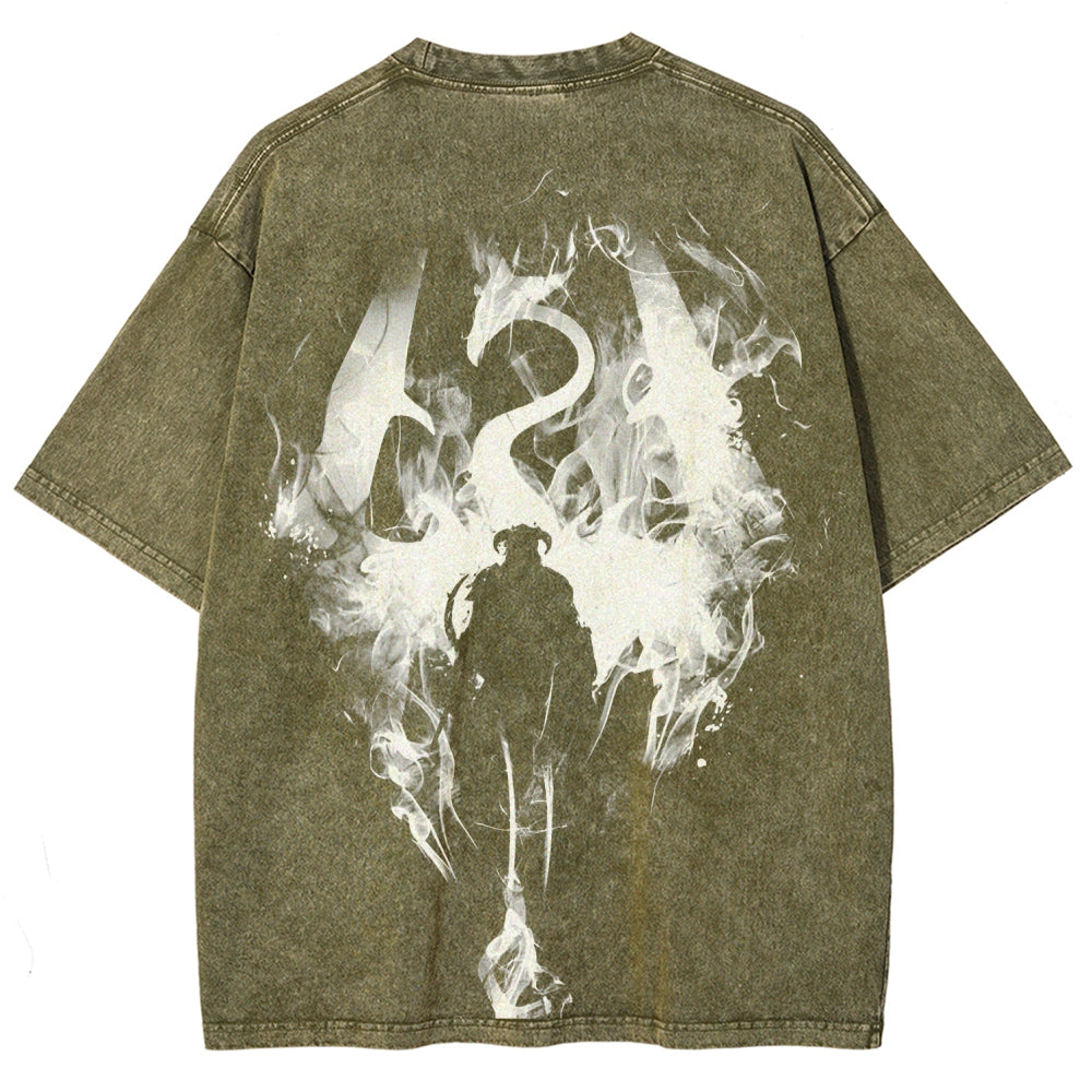 The Elder Scrolls Unisex Fit Washed T-Shirt 2508021754