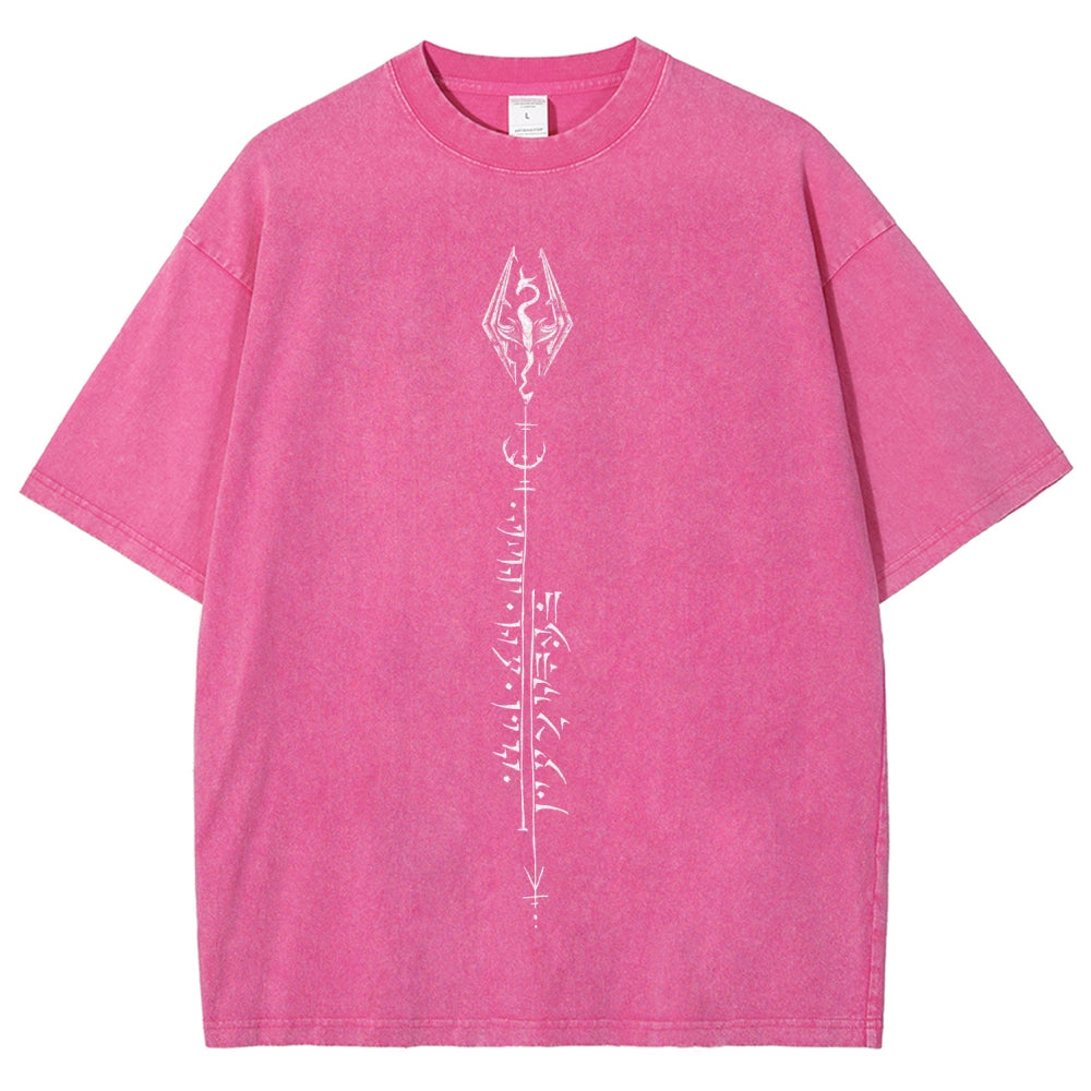 The Elder Scrolls Unisex Fit Washed T-Shirt 2508021754