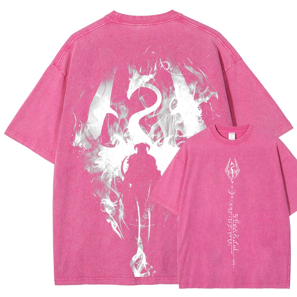 The Elder Scrolls Unisex Fit Washed T-Shirt 2508021754