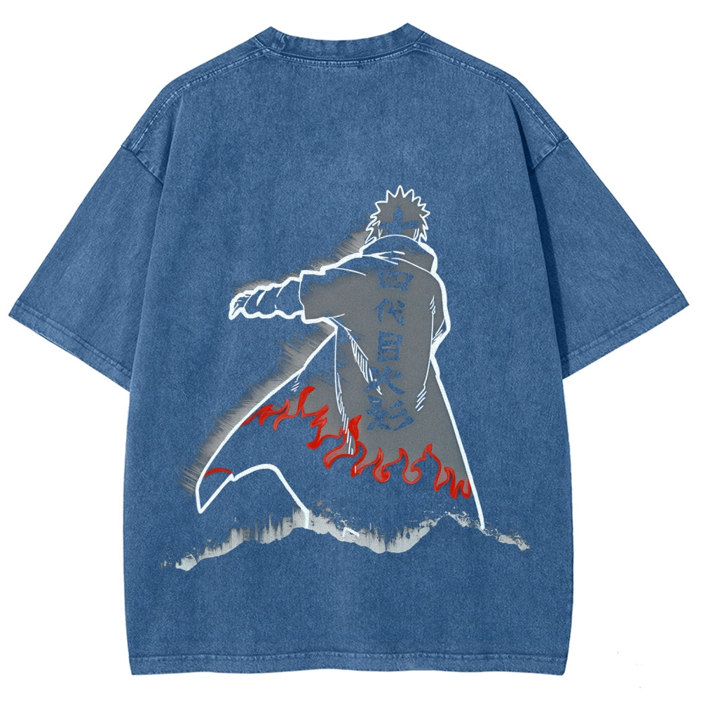 Naruto Unisex Fit Washed T-Shirt 2508023596