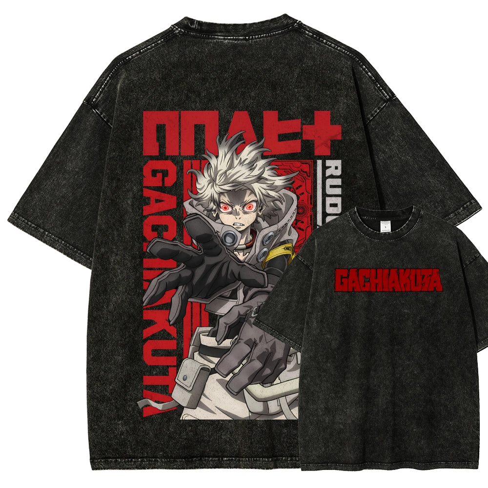 Gachiakuta Unisex Fit Washed T-Shirt 2509001341