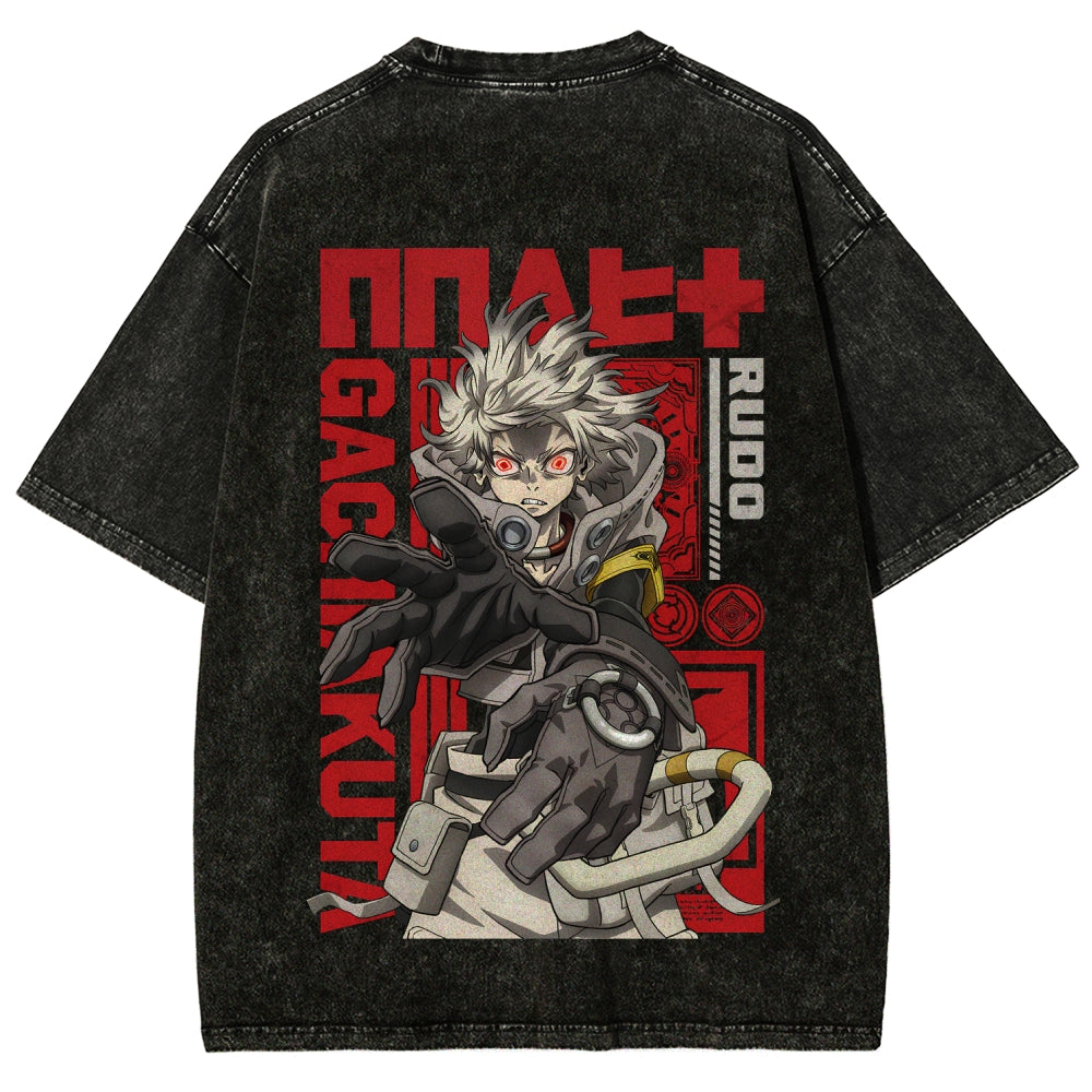 Gachiakuta Unisex Fit Washed T-Shirt 2509001341