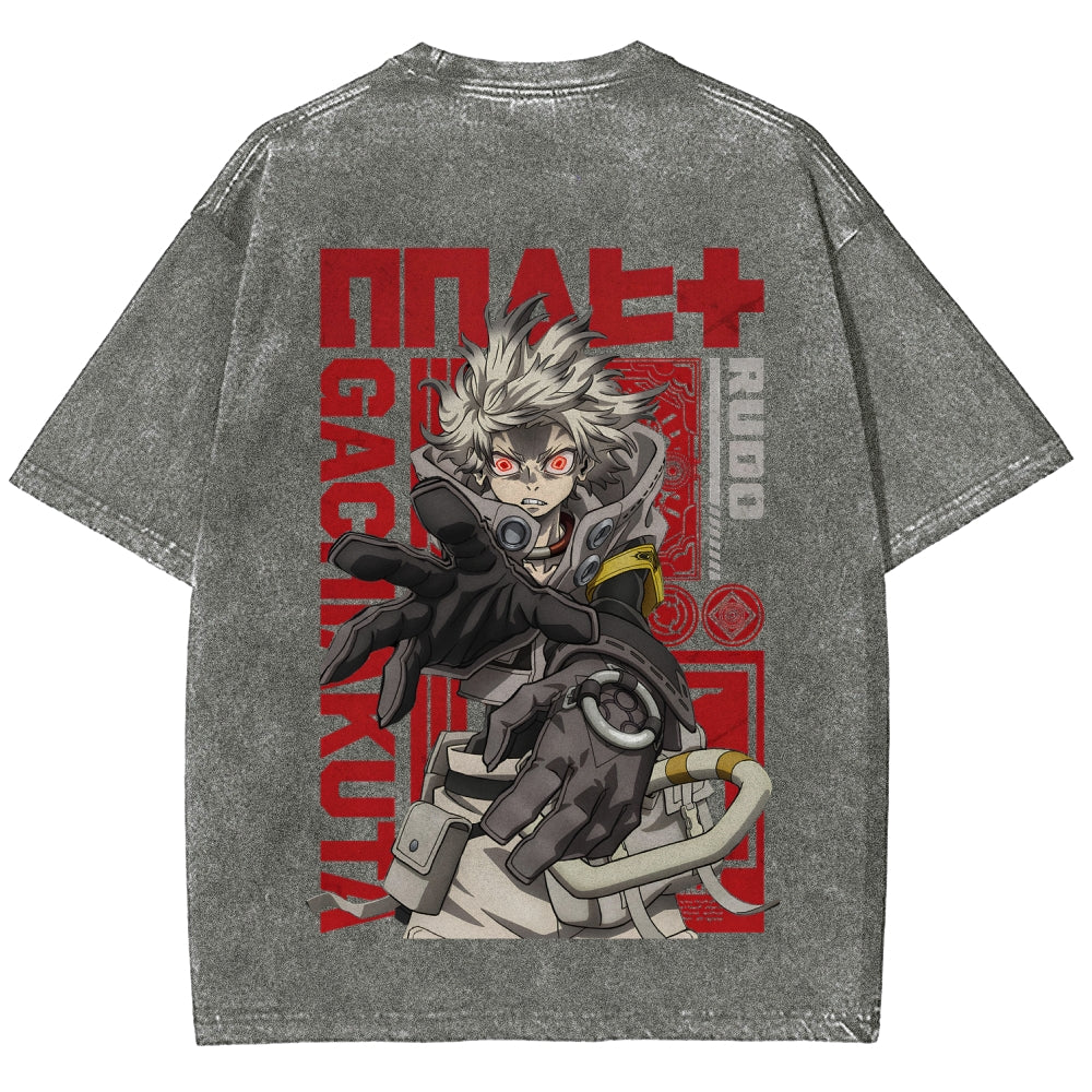 Gachiakuta Unisex Fit Washed T-Shirt 2509001341