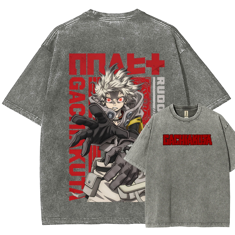 Gachiakuta Unisex Fit Washed T-Shirt 2509001341