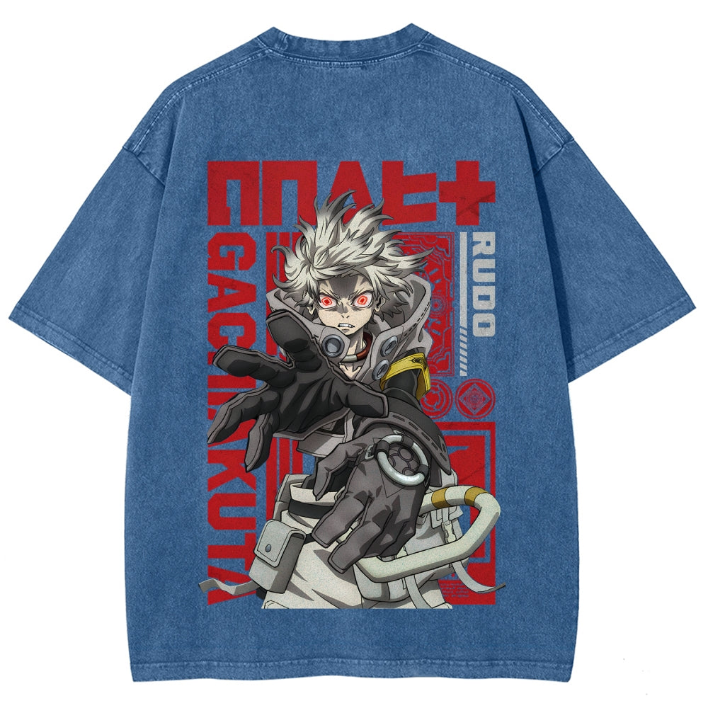 Gachiakuta Unisex Fit Washed T-Shirt 2509001341