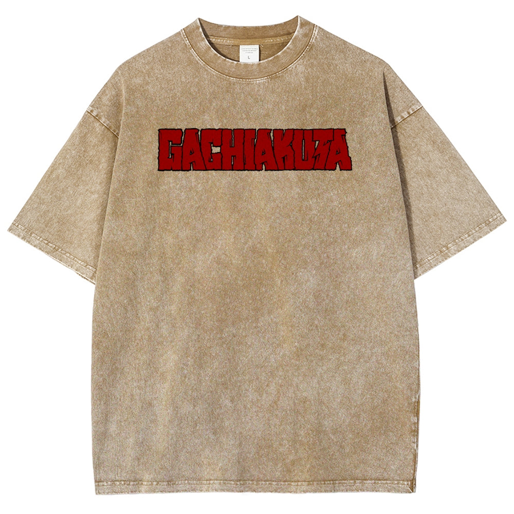 Gachiakuta Unisex Fit Washed T-Shirt 2509001341
