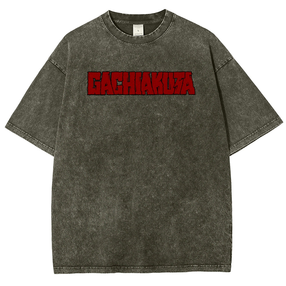 Gachiakuta Unisex Fit Washed T-Shirt 2509001341