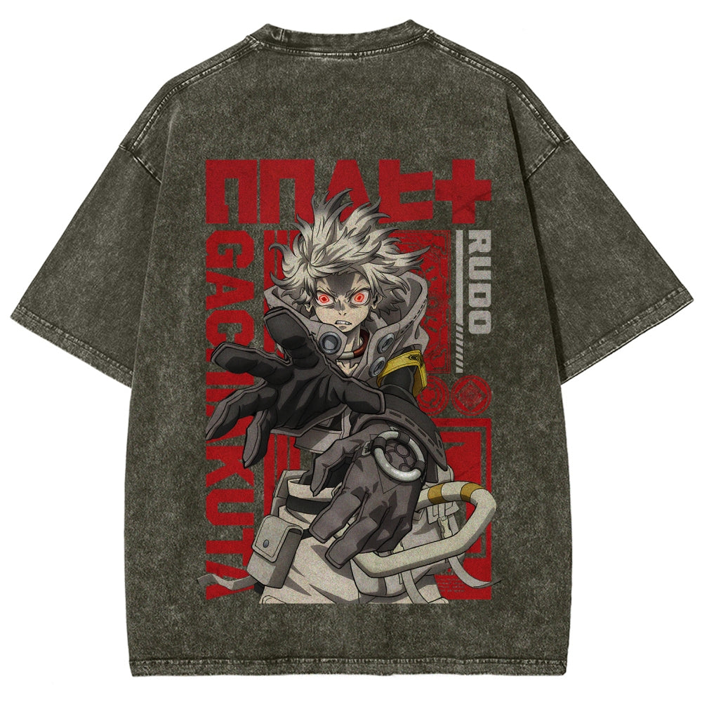 Gachiakuta Unisex Fit Washed T-Shirt 2509001341