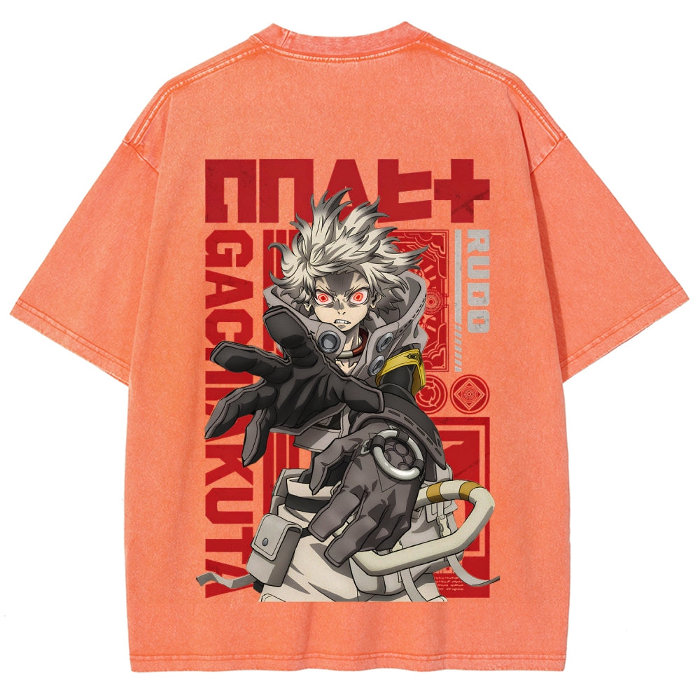 Gachiakuta Unisex Fit Washed T-Shirt 2509001341