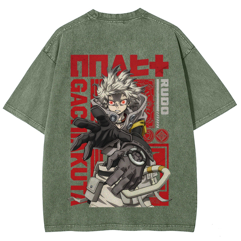 Gachiakuta Unisex Fit Washed T-Shirt 2509001341