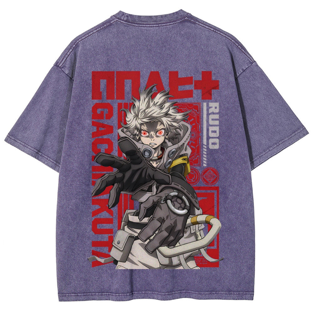 Gachiakuta Unisex Fit Washed T-Shirt 2509001341