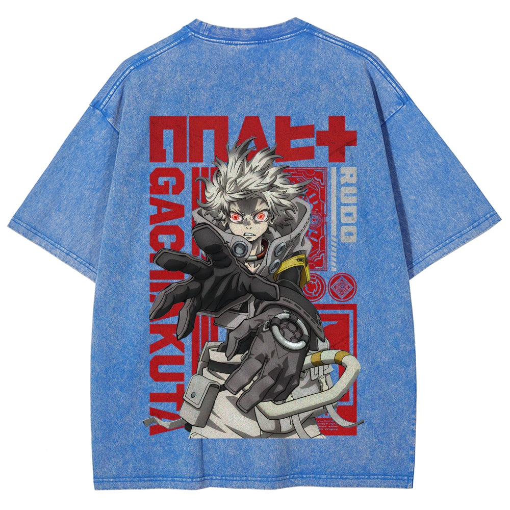 Gachiakuta Unisex Fit Washed T-Shirt 2509001341