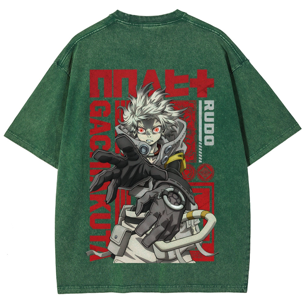 Gachiakuta Unisex Fit Washed T-Shirt 2509001341
