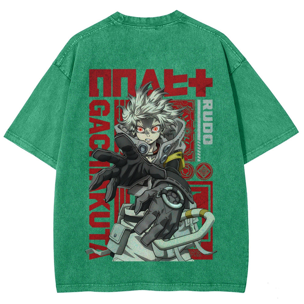 Gachiakuta Unisex Fit Washed T-Shirt 2509001341