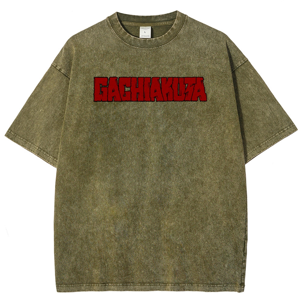 Gachiakuta Unisex Fit Washed T-Shirt 2509001341