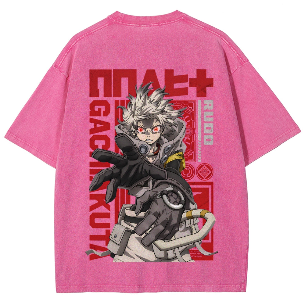 Gachiakuta Unisex Fit Washed T-Shirt 2509001341