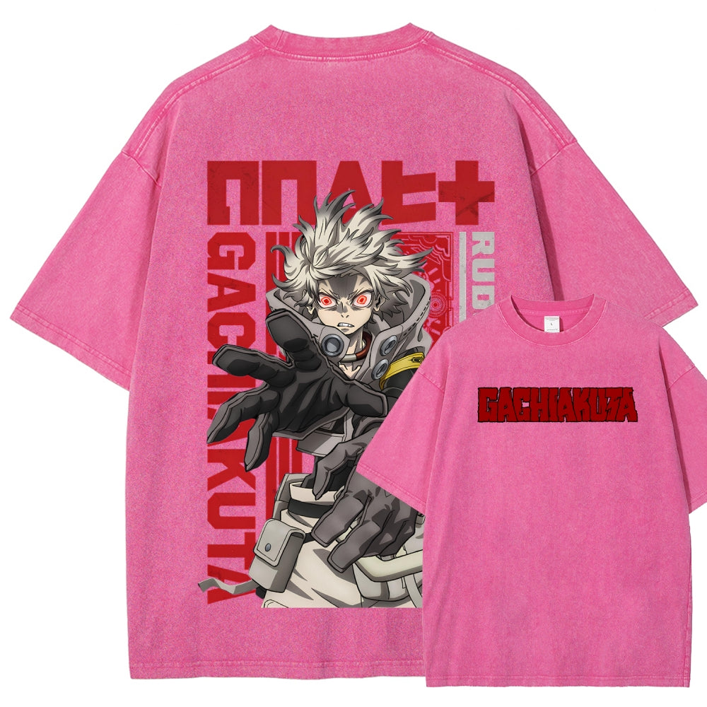 Gachiakuta Unisex Fit Washed T-Shirt 2509001341