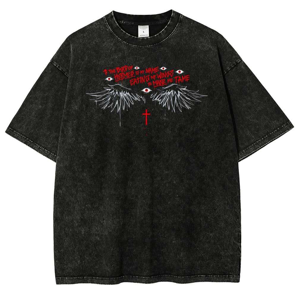 Hellsing Unisex Fit Washed T-Shirt 2509006202