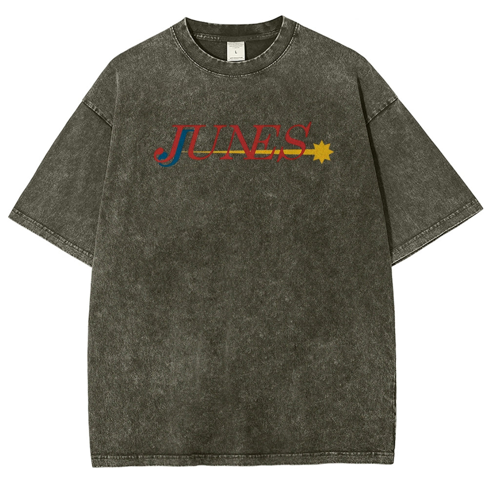 Persona 4 Junes Unisex Fit Washed T-Shirt 2509007124
