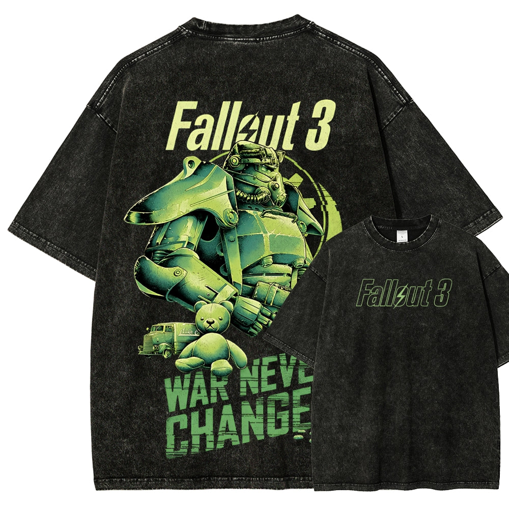Fallout Unisex Fit Washed T-Shirt 2509007737