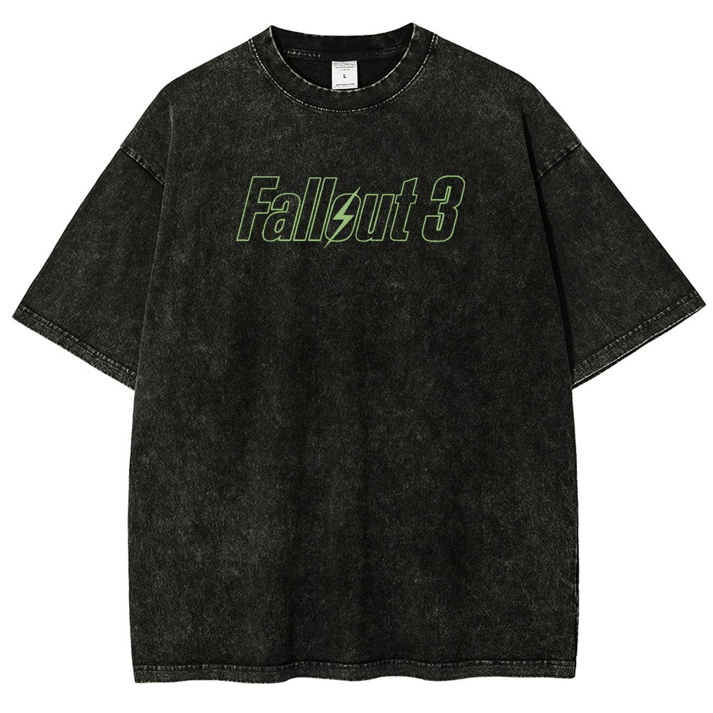 Fallout Unisex Fit Washed T-Shirt 2509007737