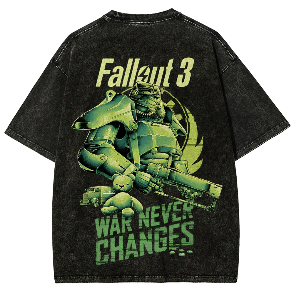 Fallout Unisex Fit Washed T-Shirt 2509007737