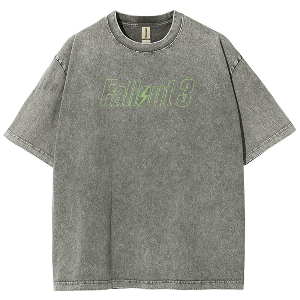 Fallout Unisex Fit Washed T-Shirt 2509007737
