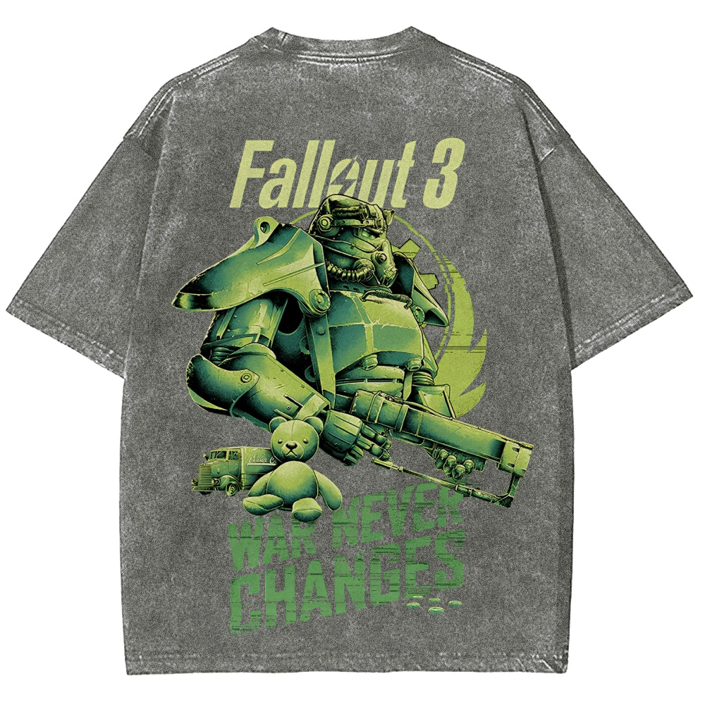 Fallout Unisex Fit Washed T-Shirt 2509007737