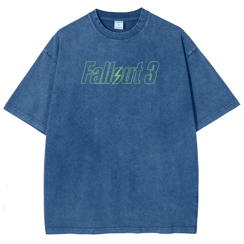 Fallout Unisex Fit Washed T-Shirt 2509007737