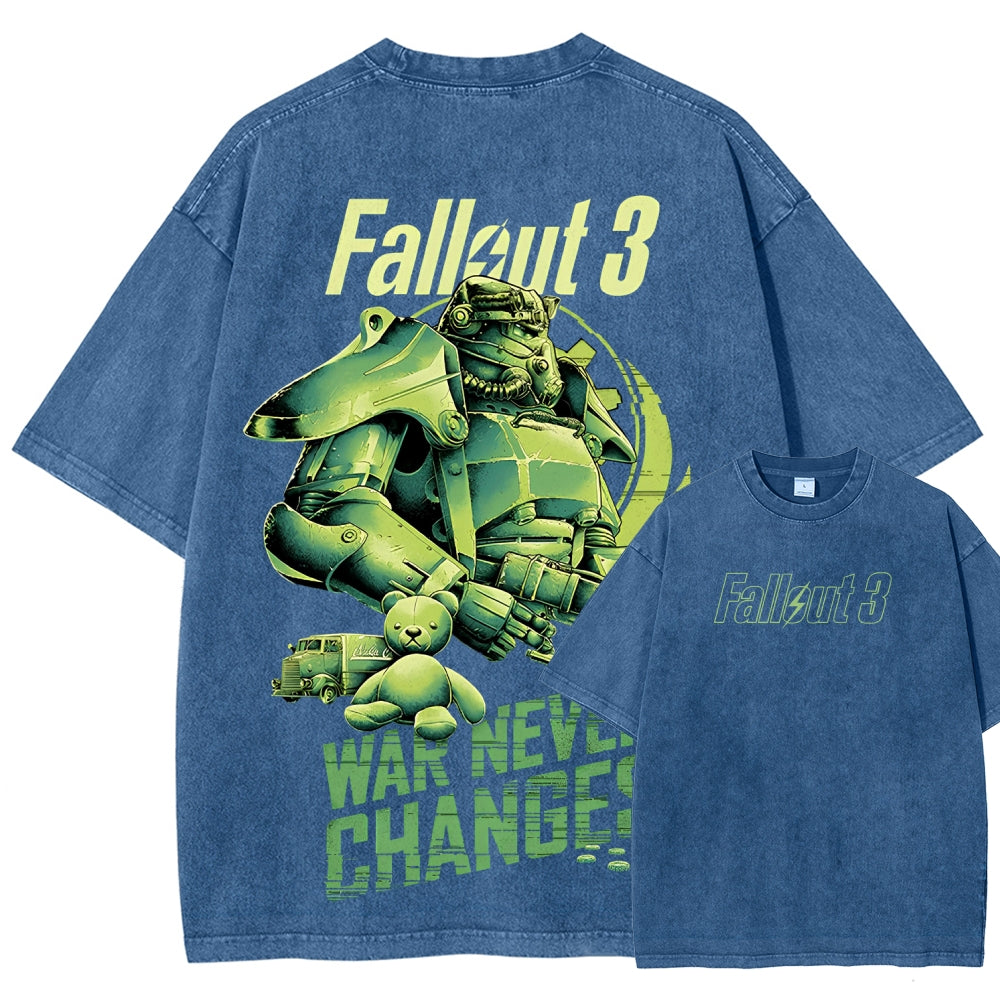 Fallout Unisex Fit Washed T-Shirt 2509007737