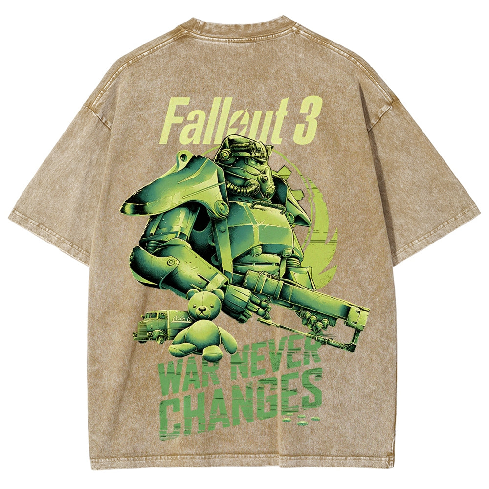 Fallout Unisex Fit Washed T-Shirt 2509007737