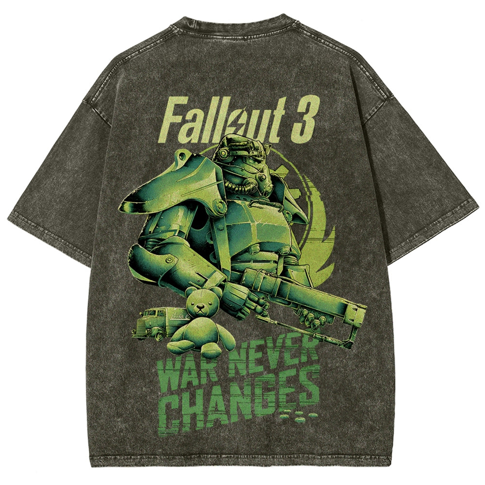 Fallout Unisex Fit Washed T-Shirt 2509007737