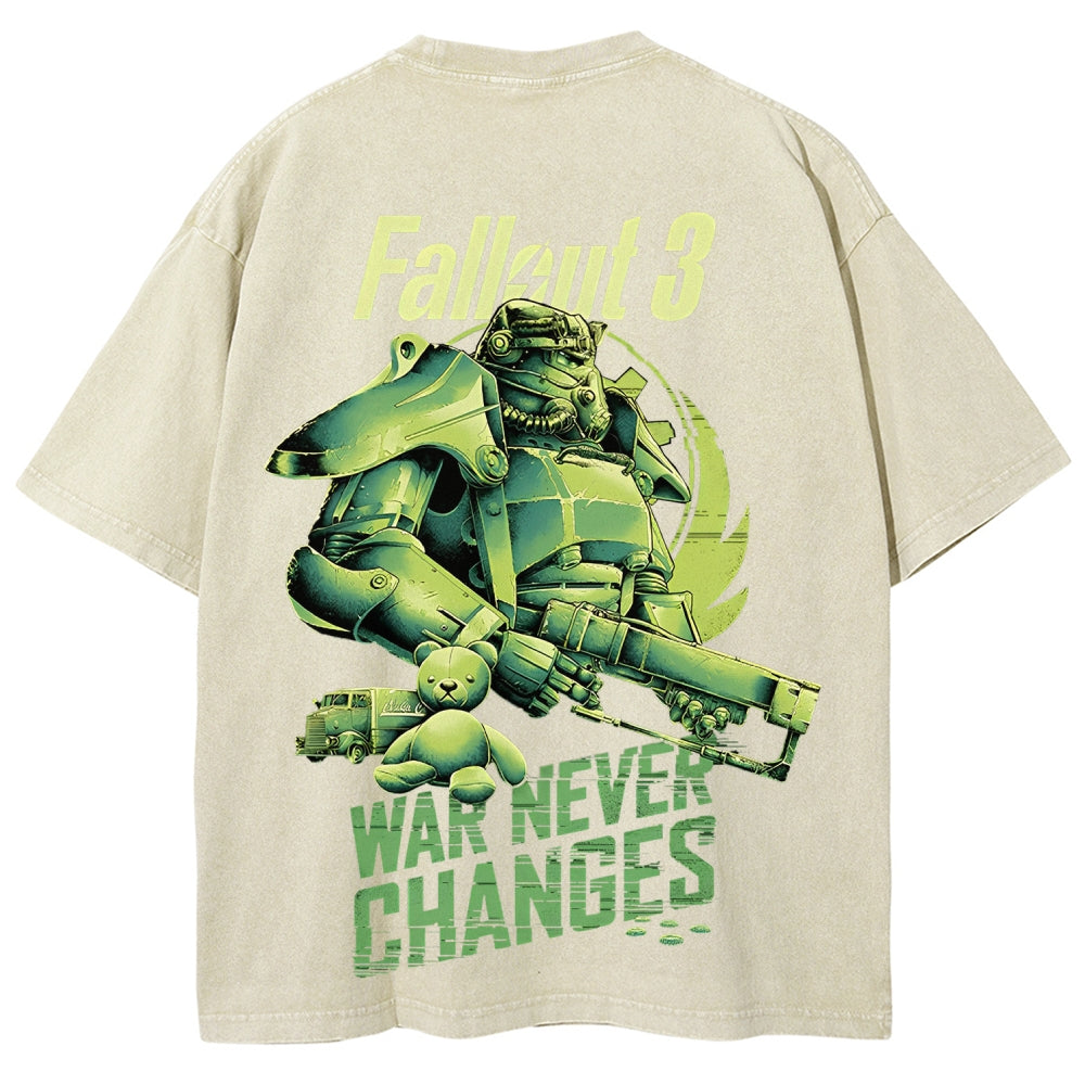 Fallout Unisex Fit Washed T-Shirt 2509007737