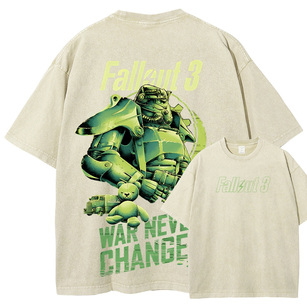 Fallout Unisex Fit Washed T-Shirt 2509007737