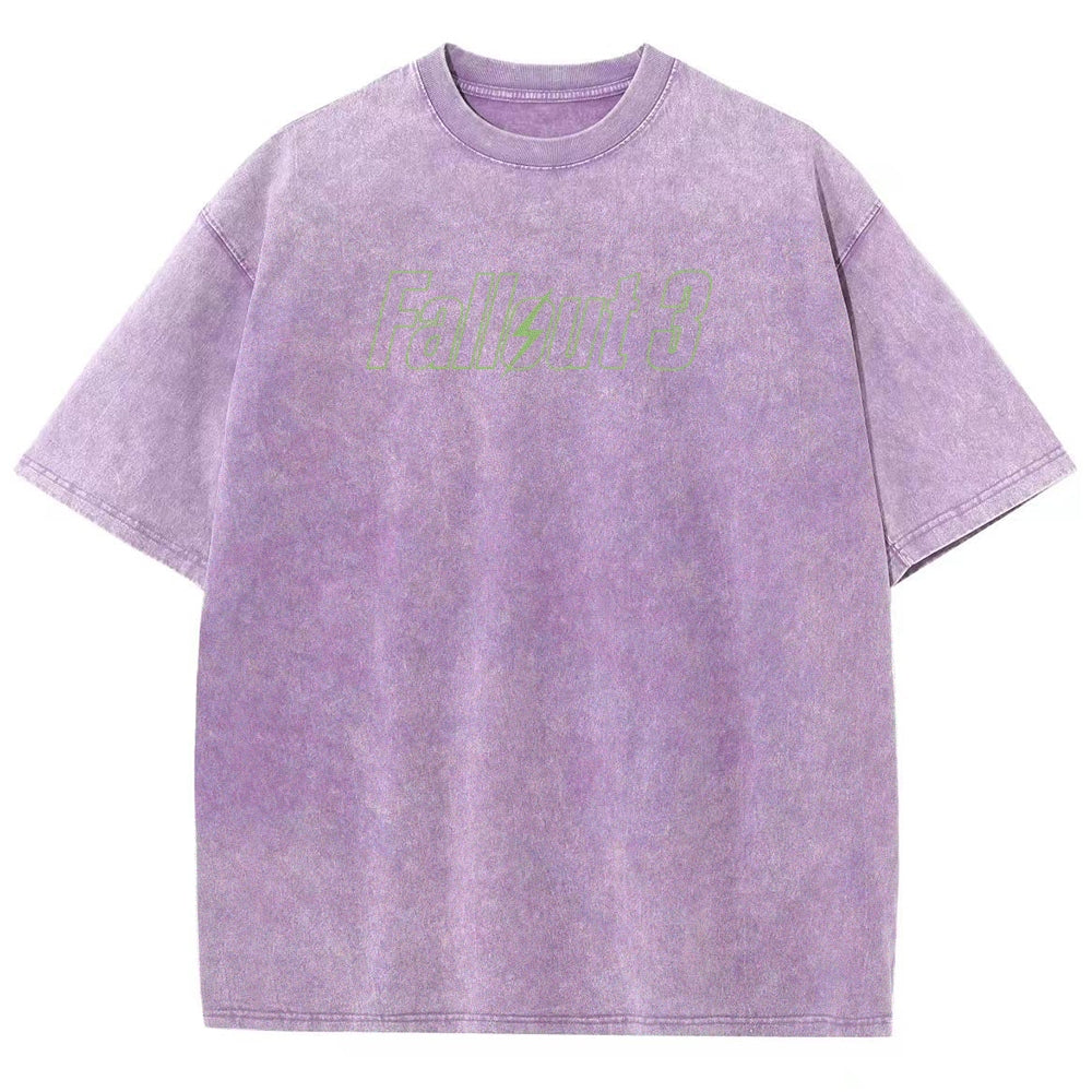 Fallout Unisex Fit Washed T-Shirt 2509007737
