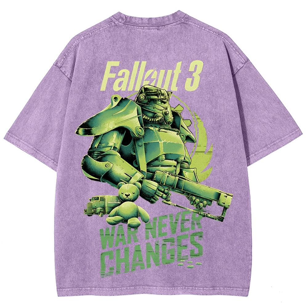 Fallout Unisex Fit Washed T-Shirt 2509007737