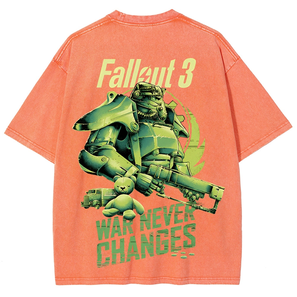Fallout Unisex Fit Washed T-Shirt 2509007737