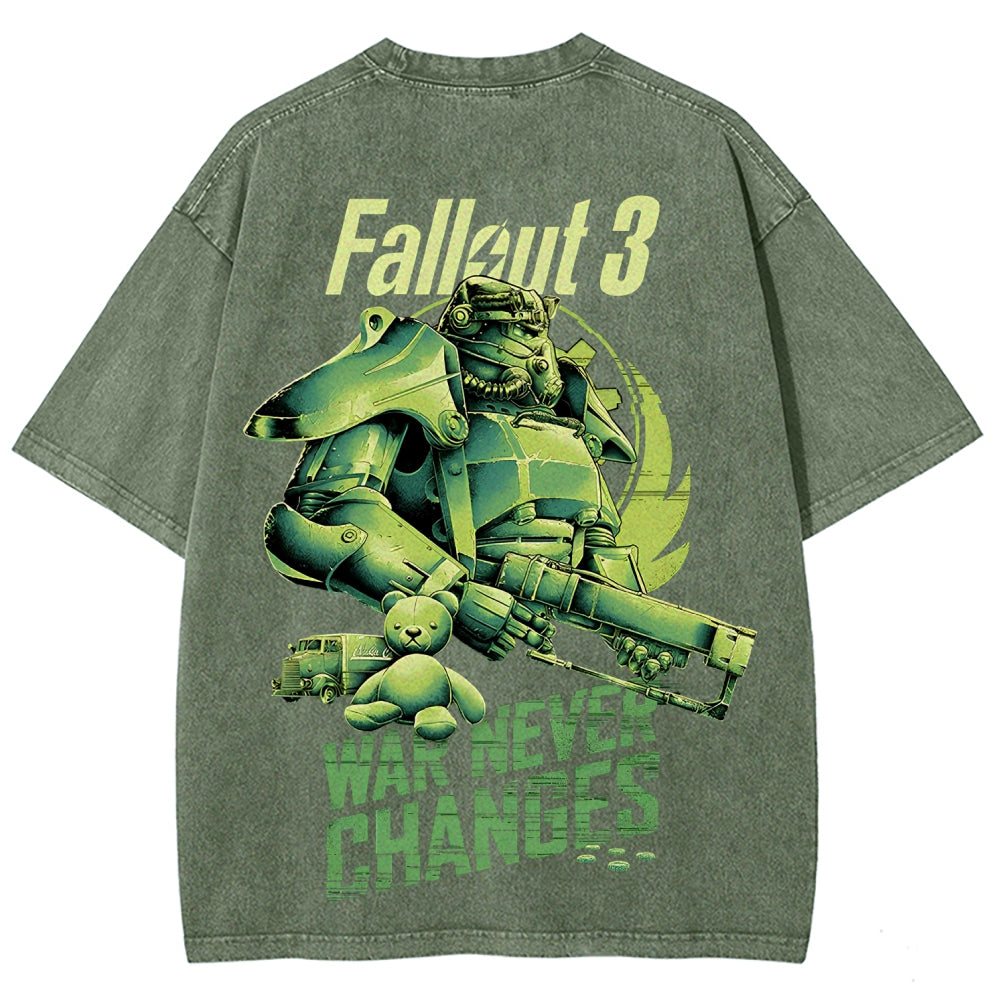 Fallout Unisex Fit Washed T-Shirt 2509007737