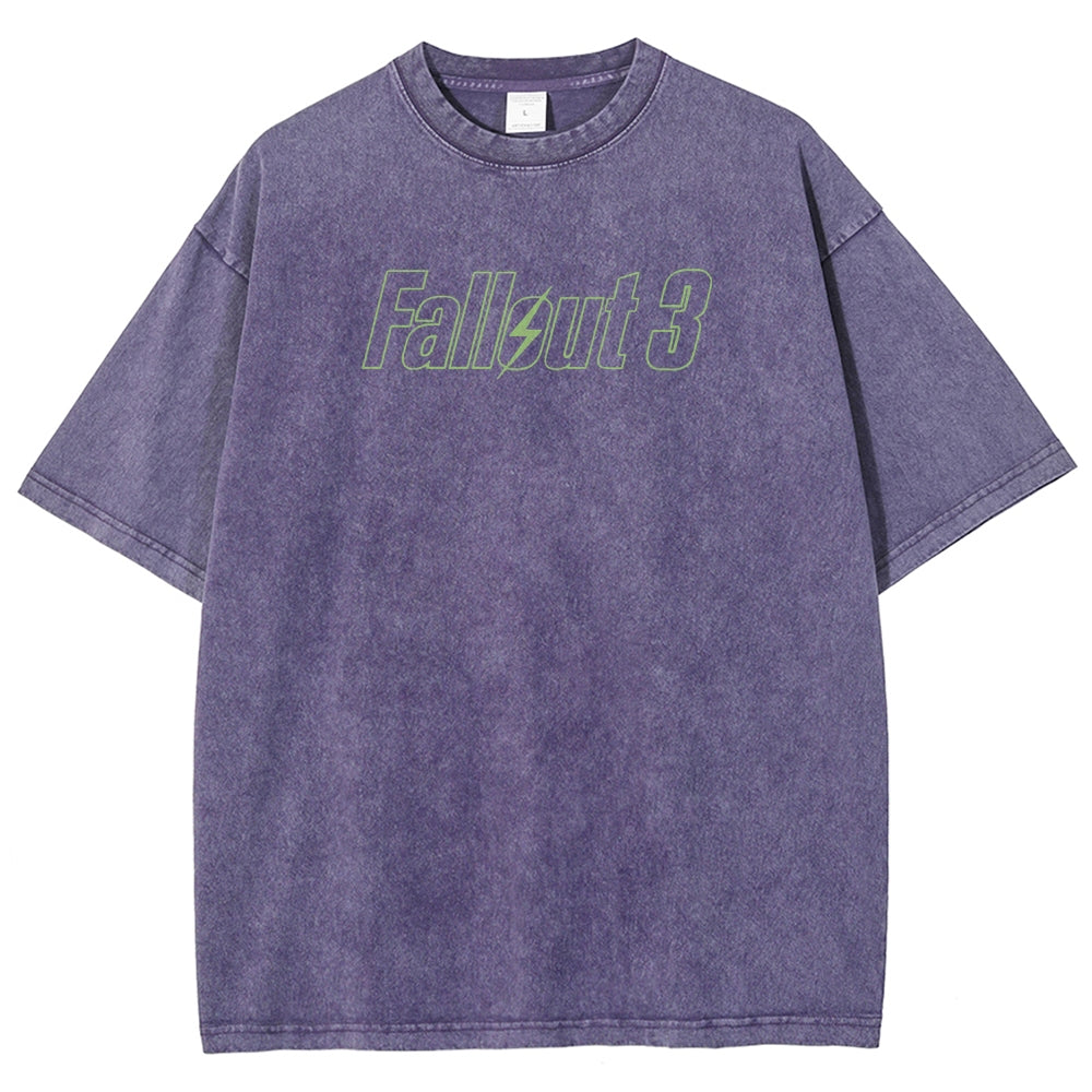 Fallout Unisex Fit Washed T-Shirt 2509007737