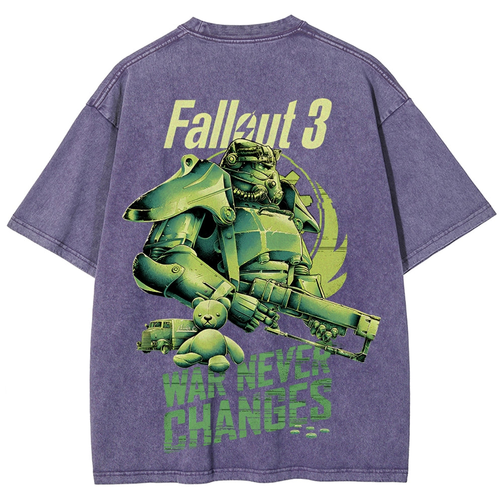 Fallout Unisex Fit Washed T-Shirt 2509007737