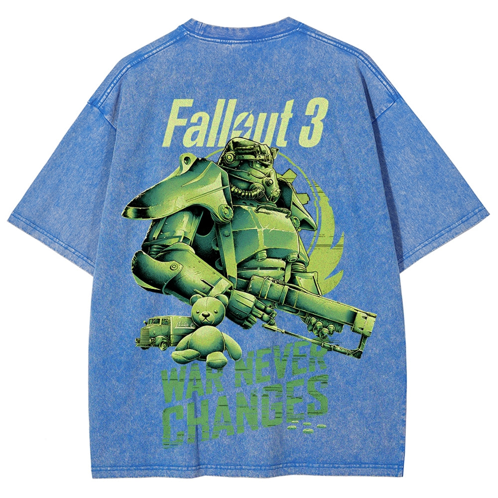 Fallout Unisex Fit Washed T-Shirt 2509007737