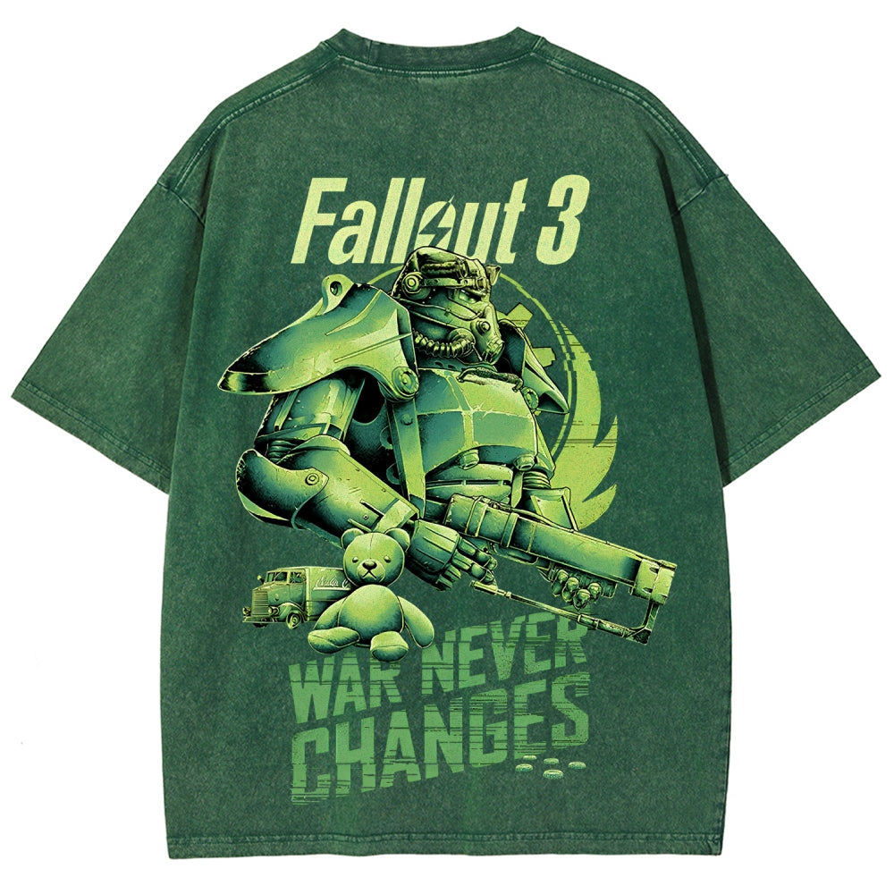 Fallout Unisex Fit Washed T-Shirt 2509007737